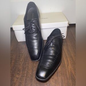 EUC Calvin Klein Men's Black Dress Shoes